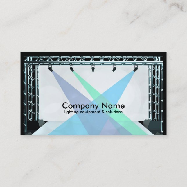 Betriebskarte für Beleuchtungseinrichtungen und Lö Visitenkarte (Vorderseite)