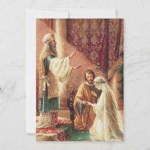 Betrothal Wedding Katholic Mary and Joseph