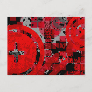 betrübter Chex: Postkarte