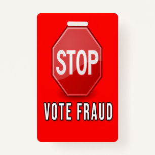 Betrug bei der Abstimmung beenden Ausweis