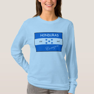 Betrug Honduras-T - Shirtde Dama manga larga T-Shirt