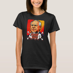 Betrug König Tim Walz Pop Art T-Shirt