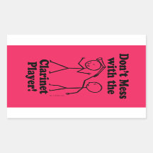 Betrüge dich nicht mit dem Klarinettenspieler in d