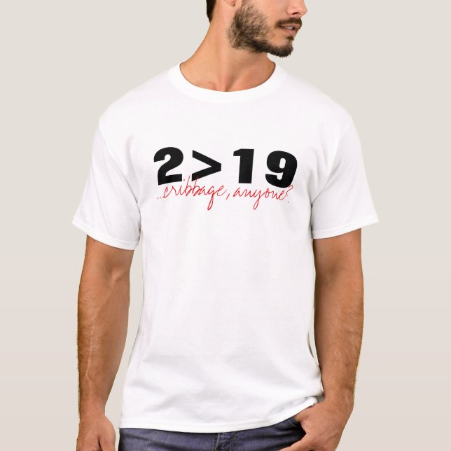 "Betrüge jemanden?" T-Shirt (Vorderseite)