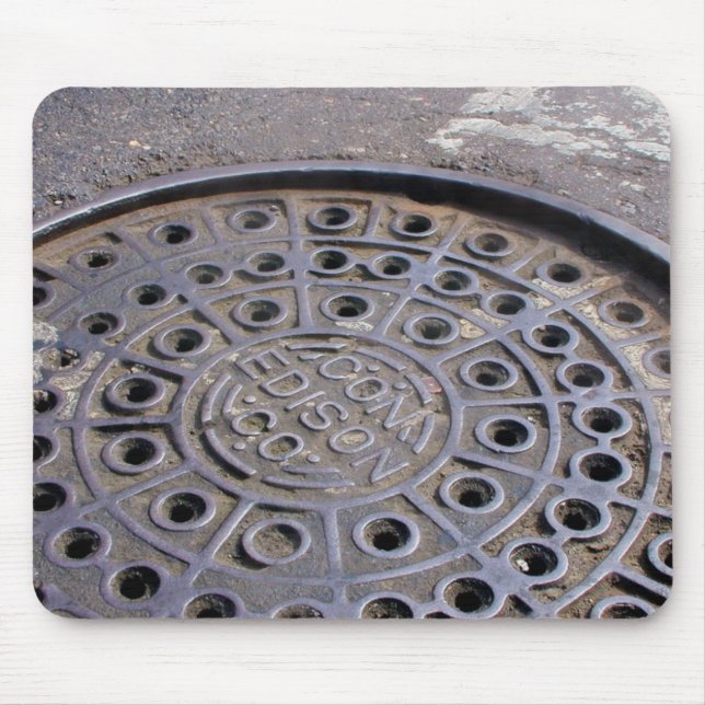 Betrugedison-Abdeckung NYC Mousepad (Vorne)