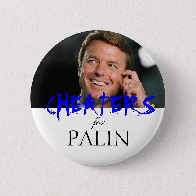 Betrüger für Palin Button (Vorderseite)