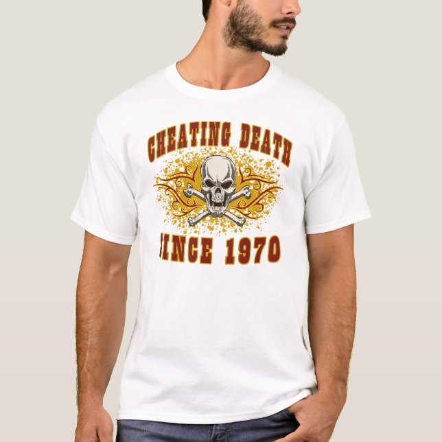Betrüger-Tod 1970 T-Shirt (Vorderseite)