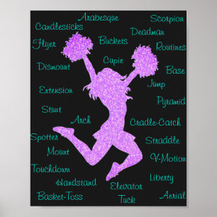 Betrügerische Begriffe Typografy Poster