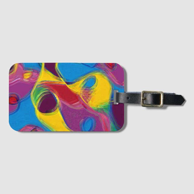 Betrunken auf Candy Gepäckanhänger (Vorderseite (Horizontal))