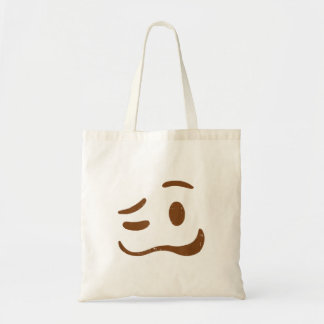 Betrunken Crumpled Mouth Woozy Face Emojis Hallowe Tragetasche
