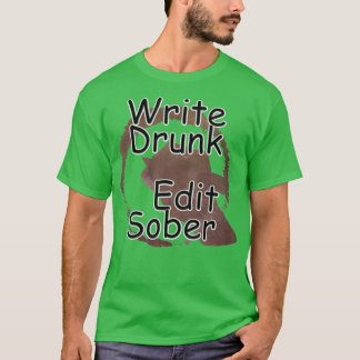 Betrunken Edit Sockel 5 schreiben T-Shirt