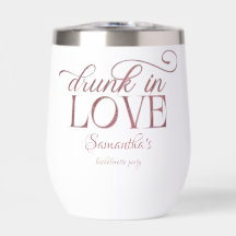 Betrunken in Liebe Champagner Tower Pink Bachelore