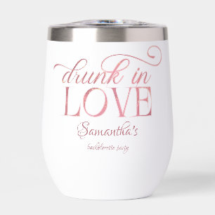 Betrunken in Liebe Champagner Tower Pink Bachelore