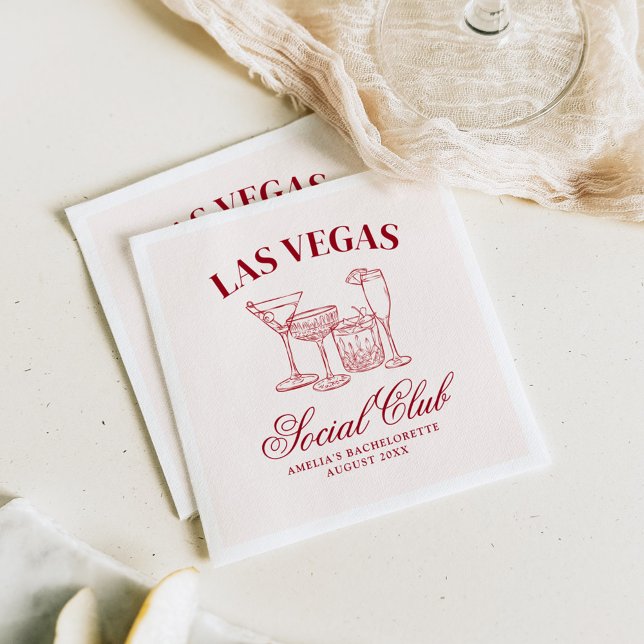 Betrunken in Liebe Cocktails Bacheloretto Serviette (Von Creator hochgeladen)