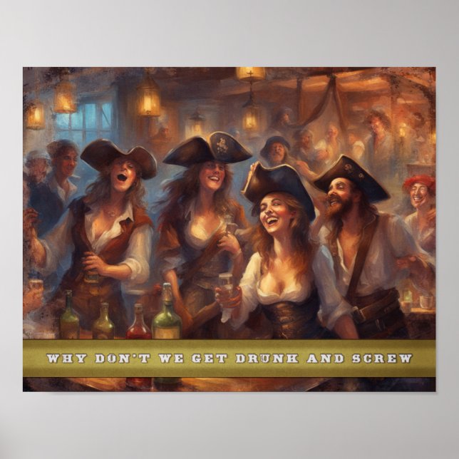 BETRUNKEN - POSTER (Vorne)