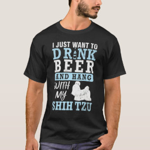 Betrunken Wollte ich einfach, Bier & Hang mit mein T-Shirt