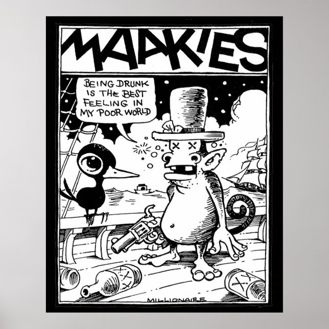 Betrunken zu sein ist das beste Gefühl-Poster Poster (Vorne)