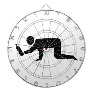 Betrunkene Dartscheibe