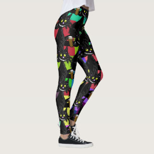 Betrunkene Katzenleggings Leggings
