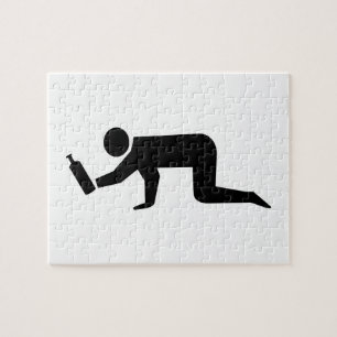 Betrunkene Leute Puzzle