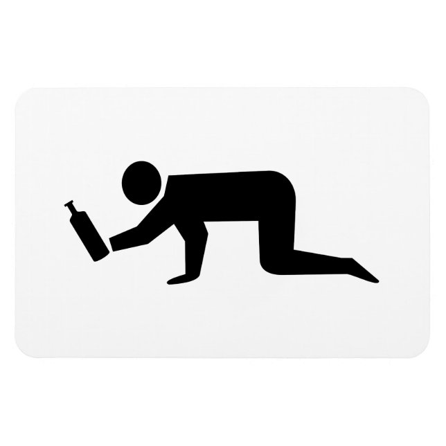 Betrunkene Magnet (Horizontal)