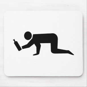 Betrunkene Mousepad