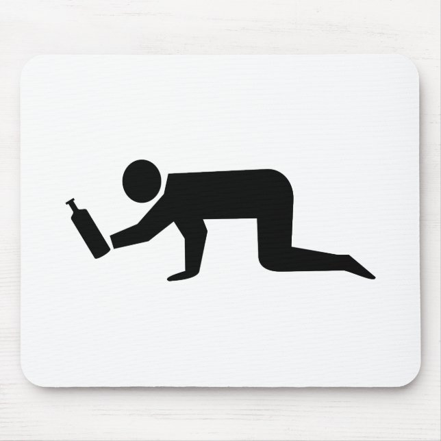 Betrunkene Mousepad (Vorne)