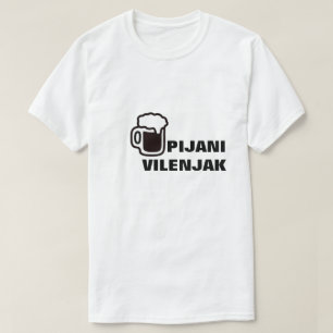Betrunkener Elf auf bosnisch, Pijani vilenjak T-Shirt