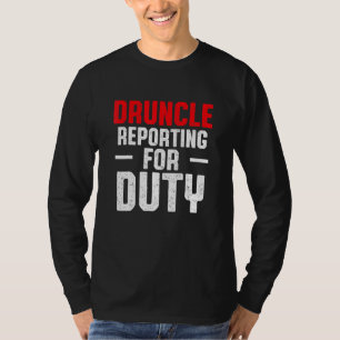 Betrunkener Onkel Drinking Druncle _72 T-Shirt