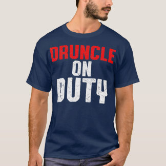 Betrunkener Onkel Lustiger Trinkender Druncle _60 T-Shirt