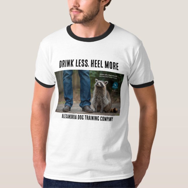 Betrunkener Waschbär  T-Shirt (Vorderseite)