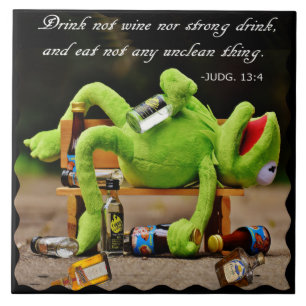 BETRUNKENES FROG-TILE FLIESE