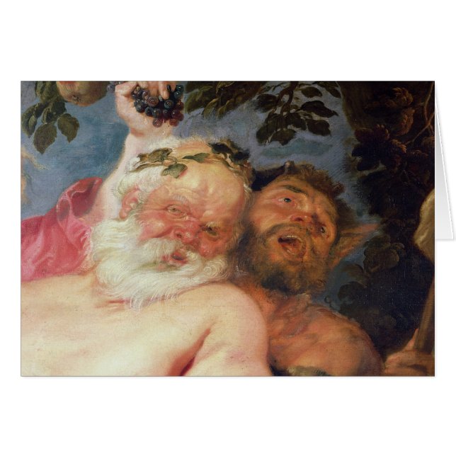 Betrunkenes Silenus gestützt von den Satyrs, (Vorderseite (Horizontal))