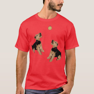 Betsi Welsh Terrier Christmas Design T-Shirt