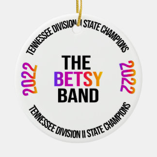 Betsy Band Staat Championship Ornament
