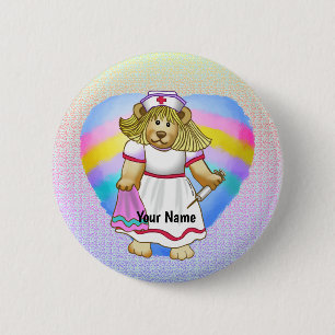 Betsy Bear Nurse Button