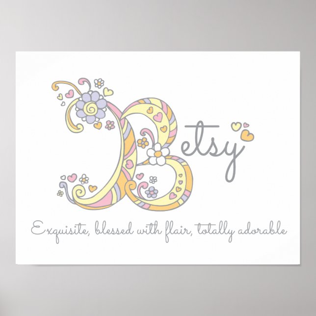 Betsy-Bedeutung Poster (Vorne)