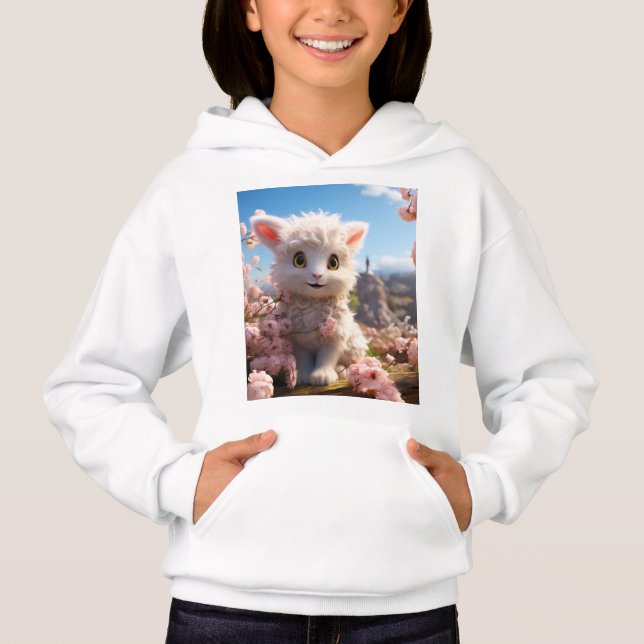 Betsy - Die kuschelige Ziege Hoodie (Vorderseite)