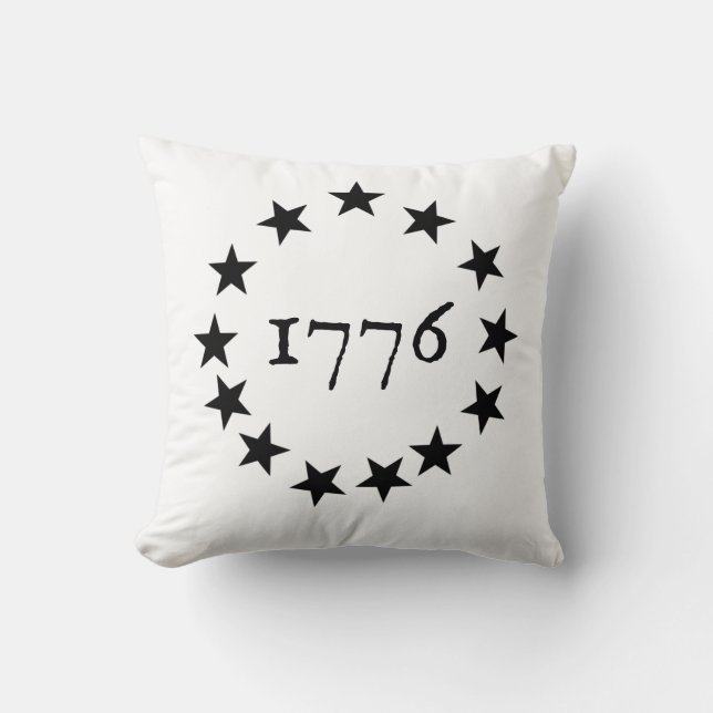 Betsy Ross 1776 Kissen (Vorderseite)