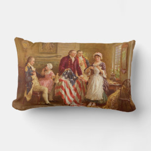 Betsy Ross, 1777 (American History) (USA Patriot) Lendenkissen