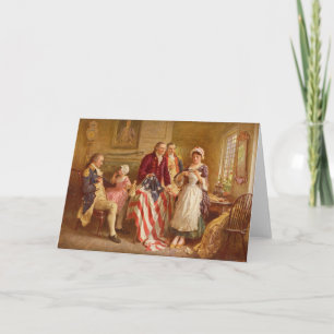 Betsy Ross, 1777 (Amerikanische Geschichte) (USA P Karte