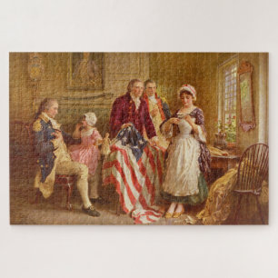 Betsy Ross, 1777 (Amerikanische Geschichte) (USA P Puzzle