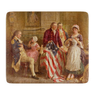 Betsy Ross, 1777 (Amerikanische Geschichte) (USA P Schneidebrett