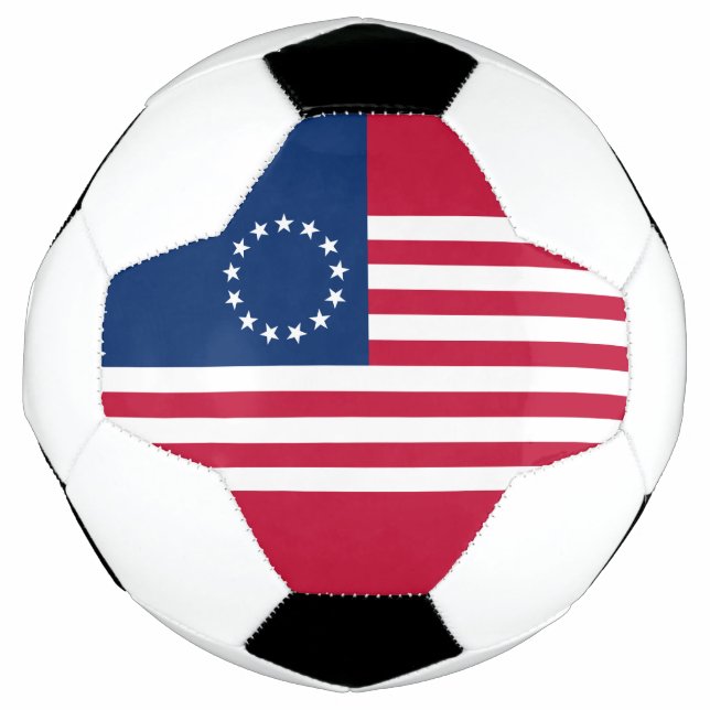 Betsy Ross American Flag Fußball (Vorderseite)