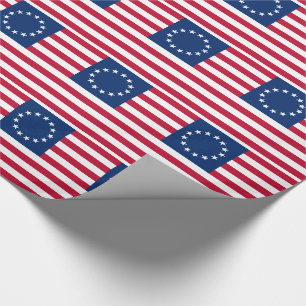 Betsy Ross American Flag Geschenkpapier