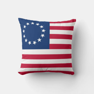 Betsy Ross American Flag Kissen