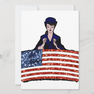 Betsy-ross-amerikanische Flagge