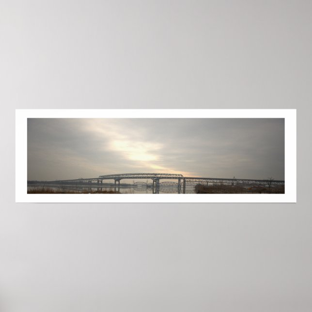 Betsy Ross Bridge Foto Poster (Vorne)