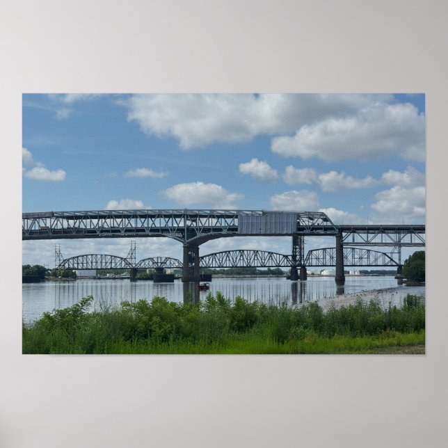Betsy Ross Bridge Philadelphia Poster (Vorne)