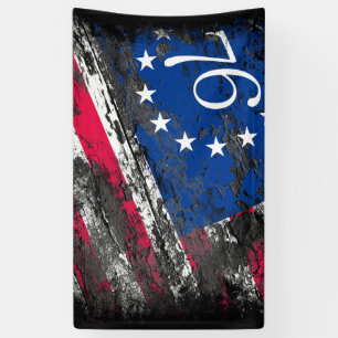 Betsy Ross Flag 1776 Patriotic 4. Juli Banner